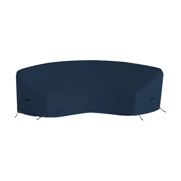 Arlmont & Co. Heavy Duty Waterproof Curved Sectional Sofa Cover
